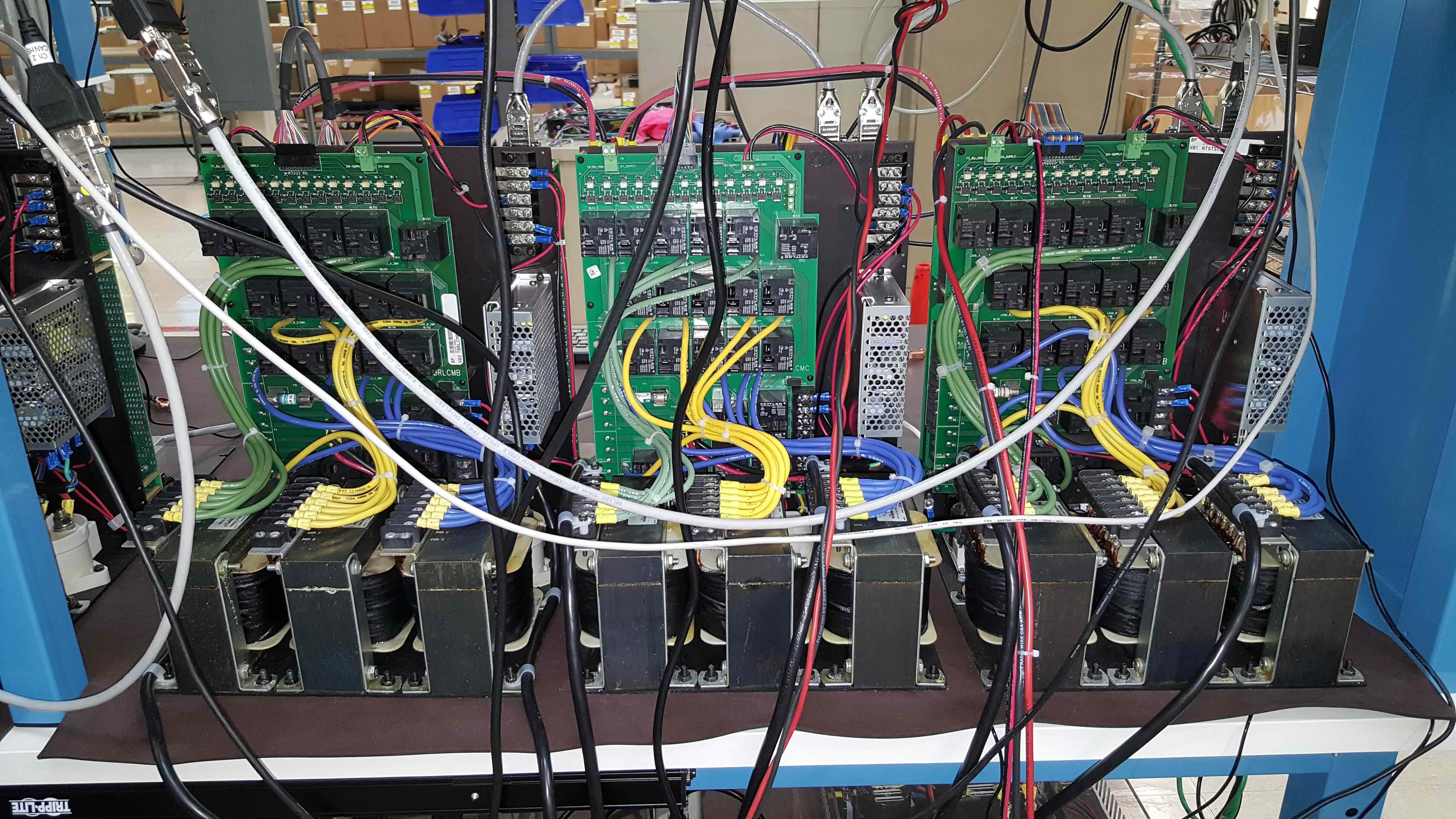 Fire in Electrical Control Systems