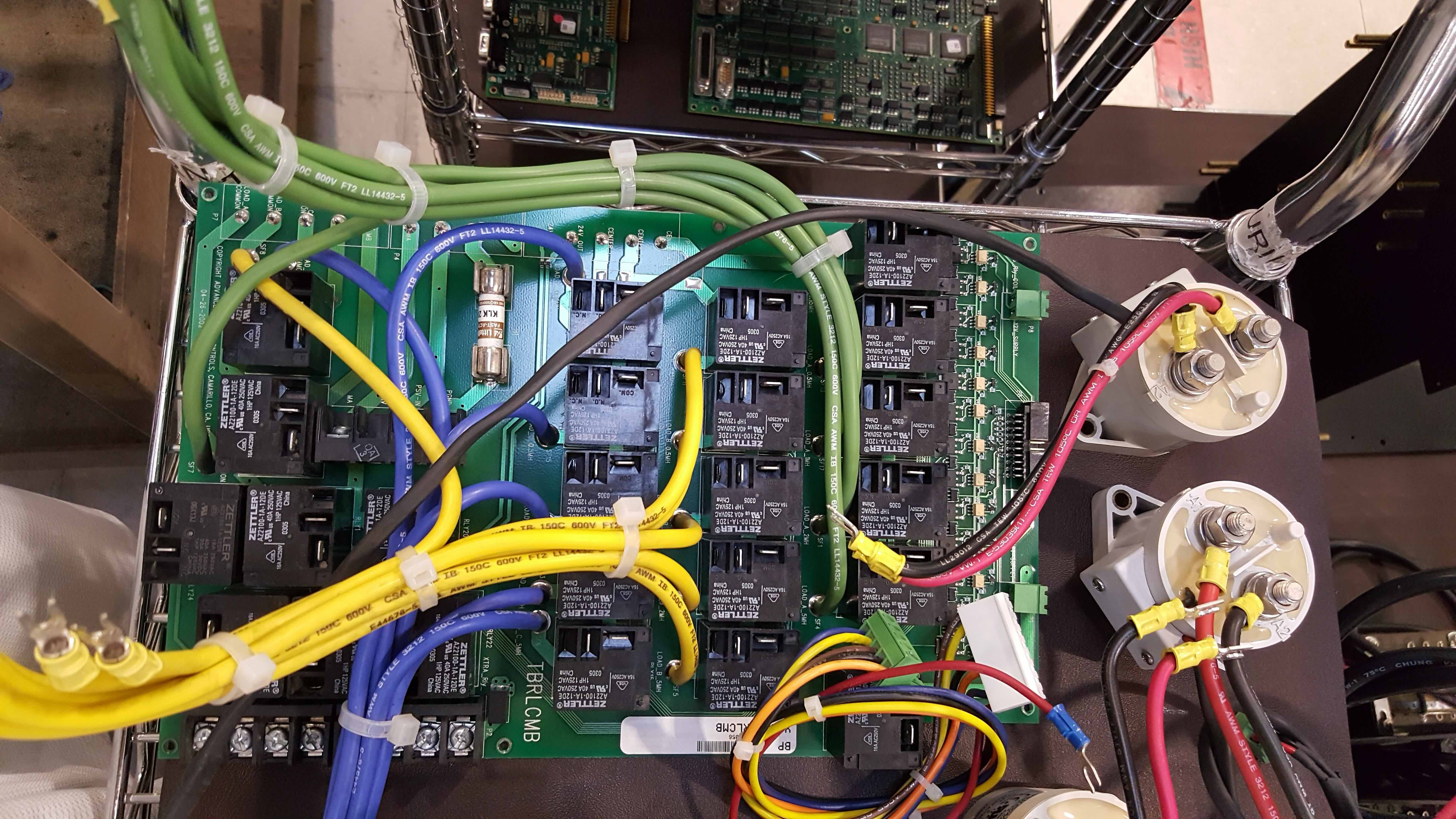 Fire in Electrical Control Systems