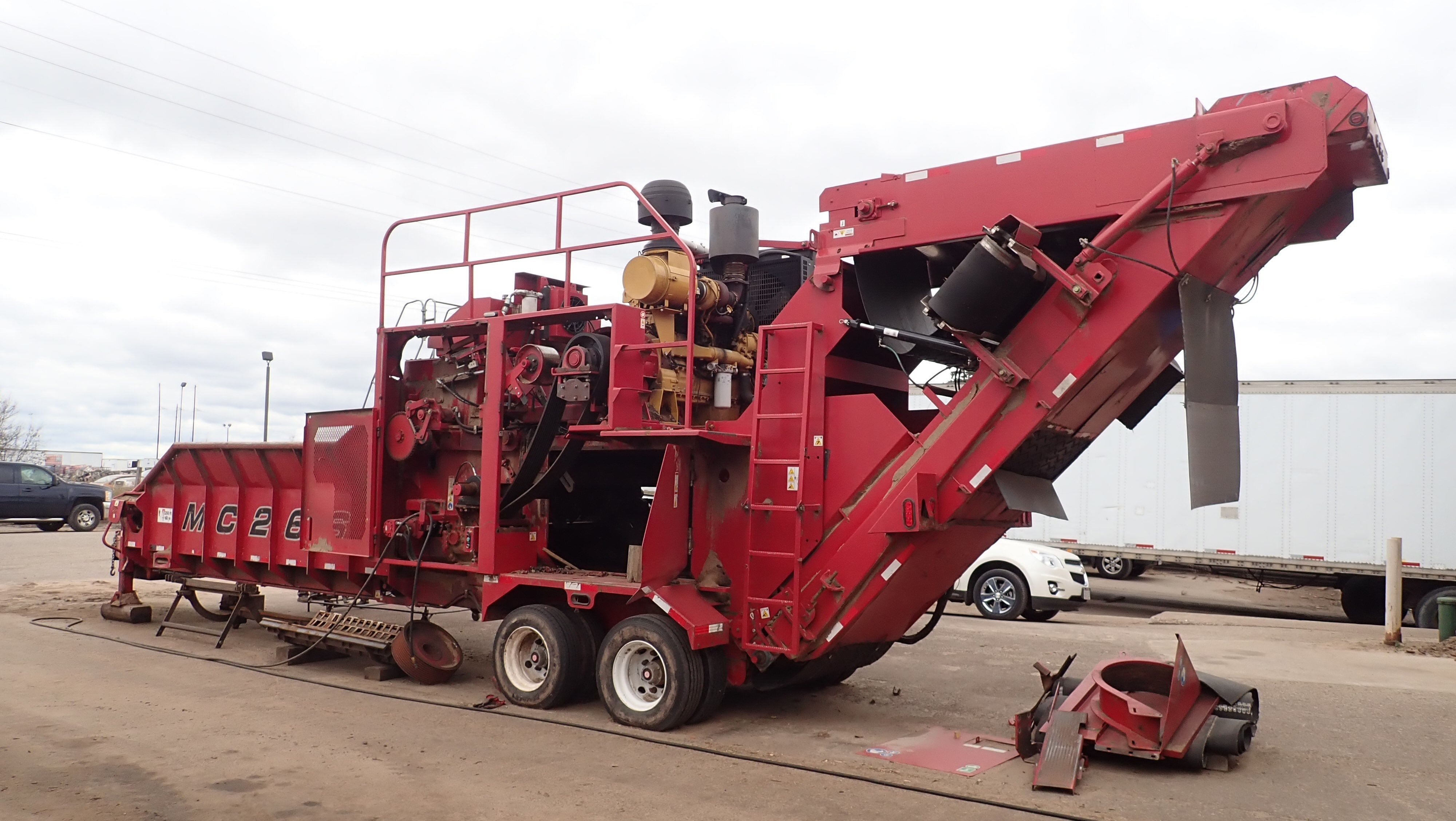 Wood Chopping mulching equipment