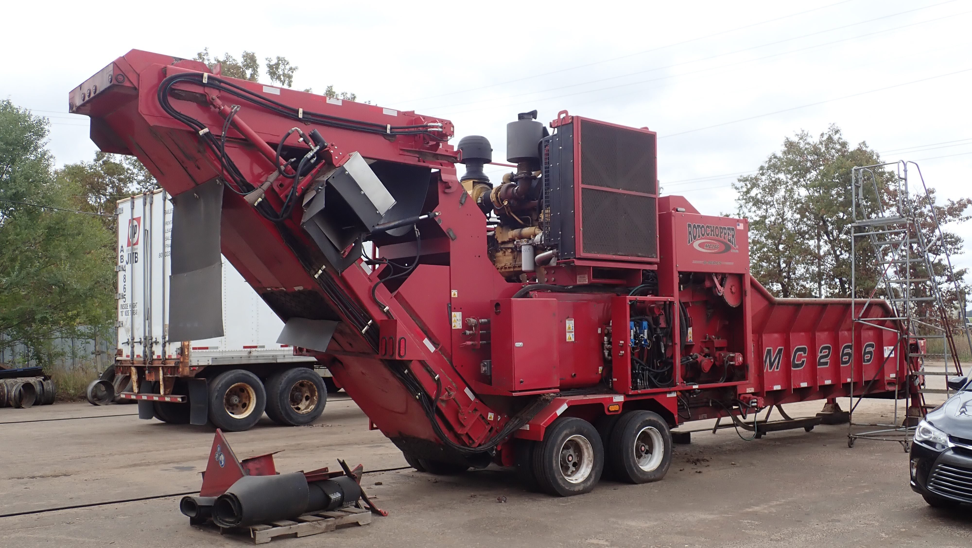 Wood Chopping mulching equipment