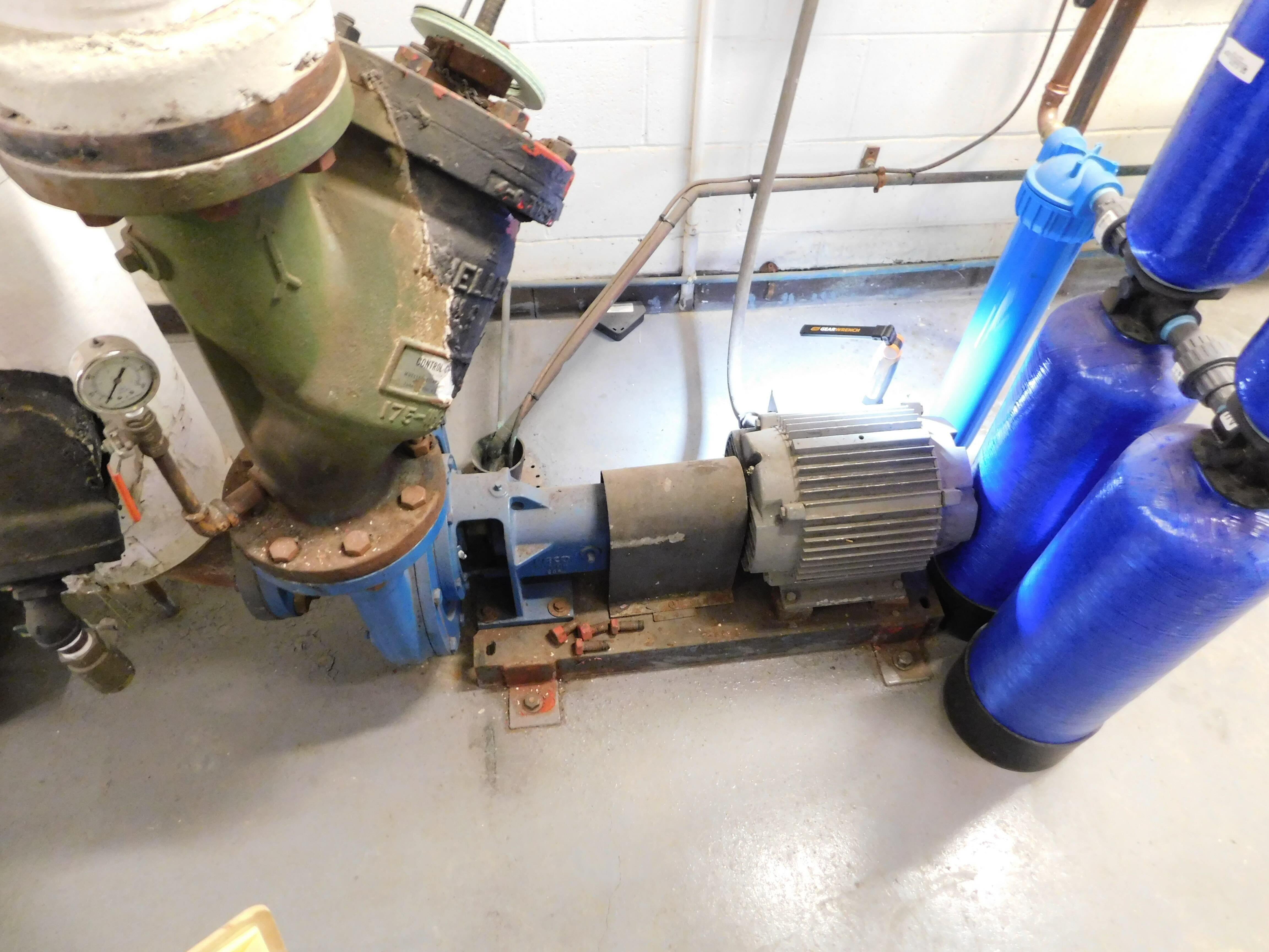 Water Damage at Chemical Feed Water Line