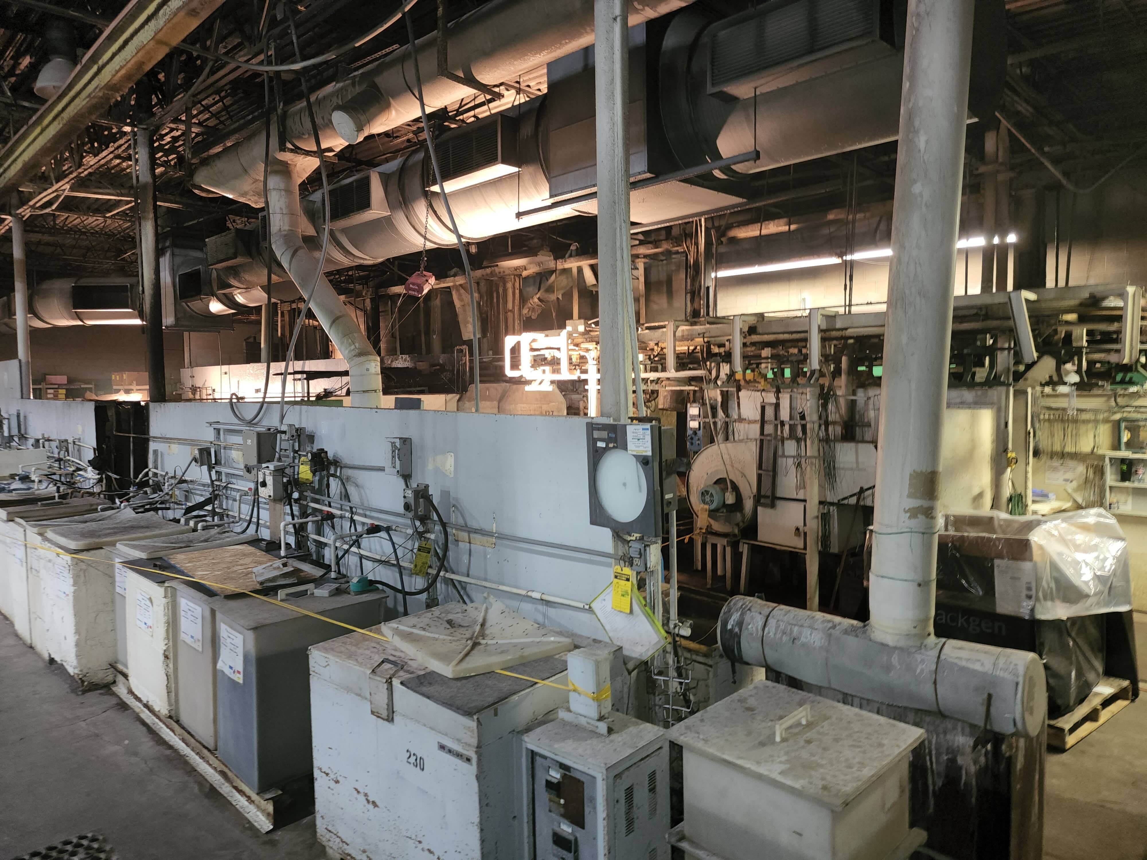 Fire Damage on Metal Processing Equipment