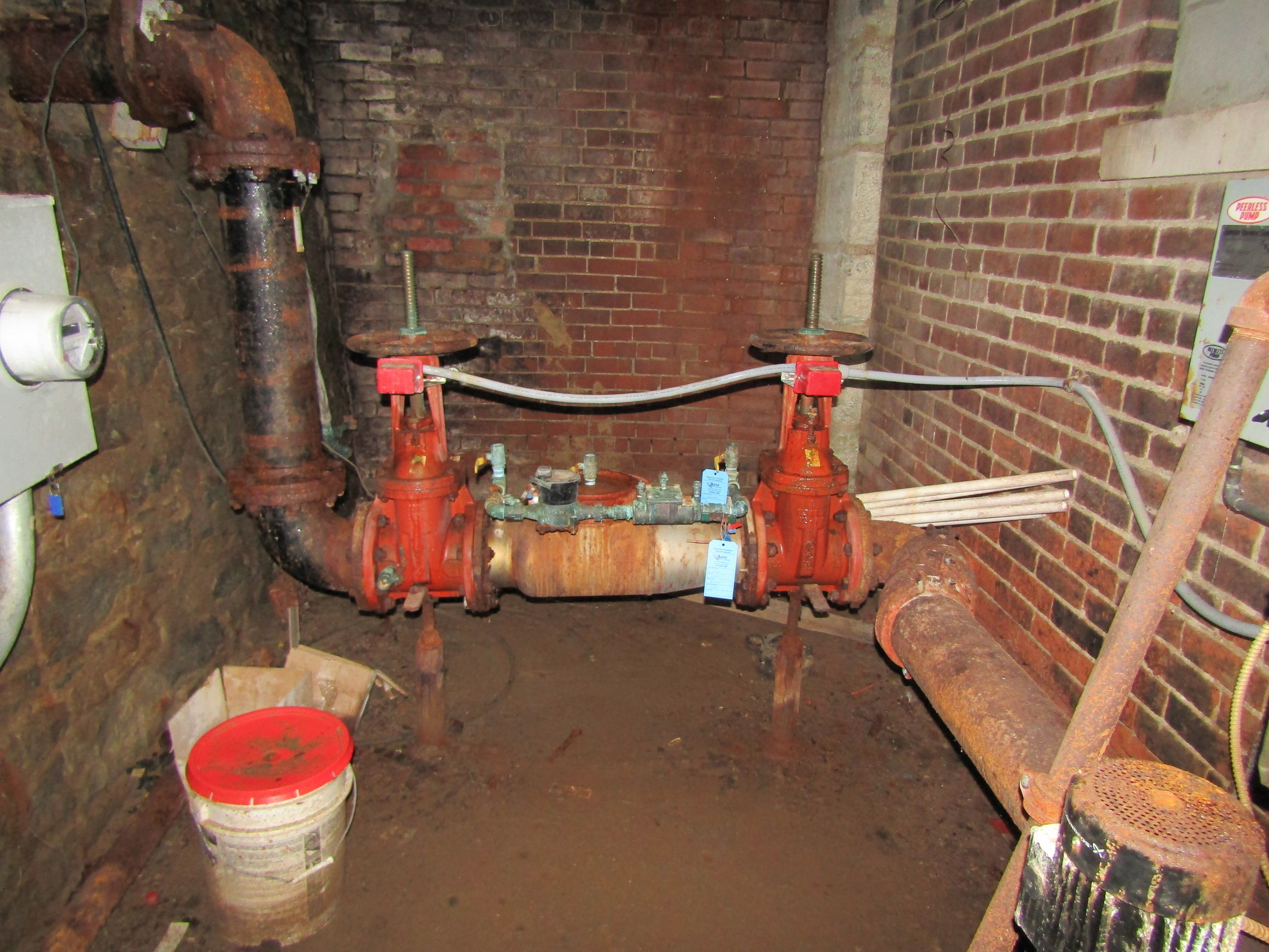 Water Damage with Fire Pump System