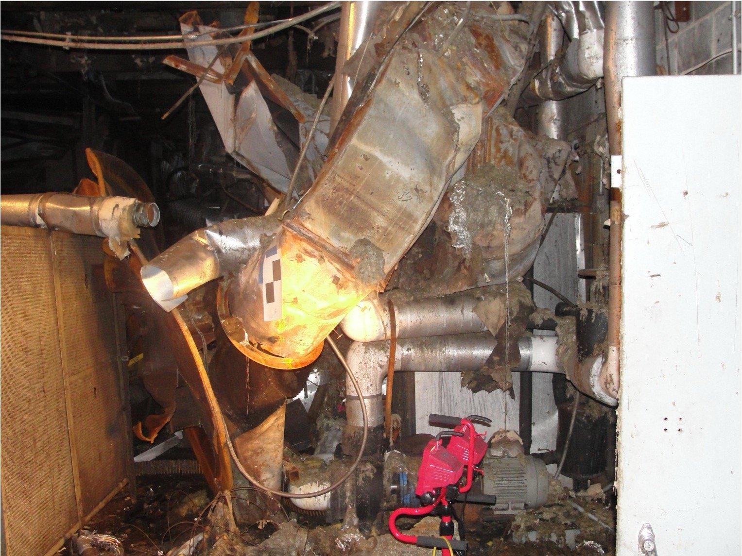 Explosion in Saturator Converting Line