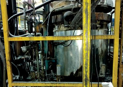 Aluminum Casing Line – Fire Damage