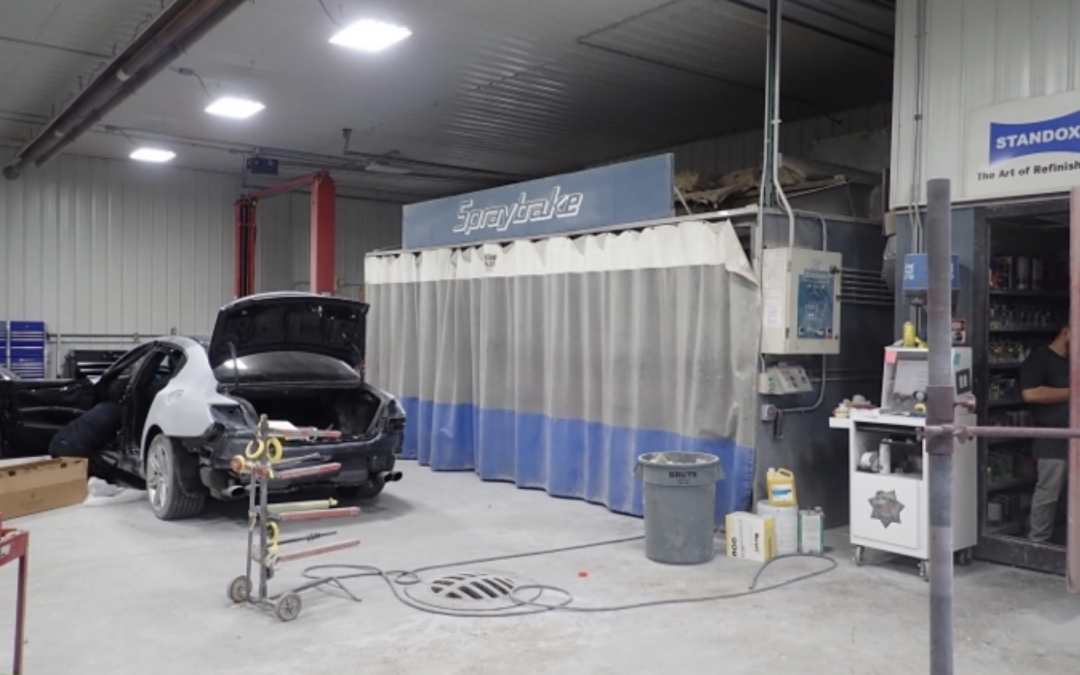 Automotive Paint Booth – Power Anomalies