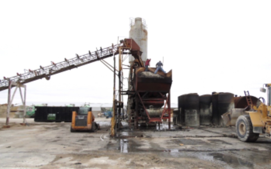 Concrete Batch Plant – Fire Damage